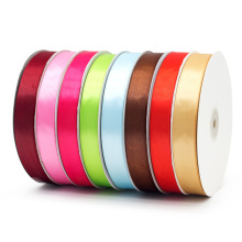 Hot sale Huzhou  factory  customized 100% polyester 196 colors 1 inch 25mm satin ribbon